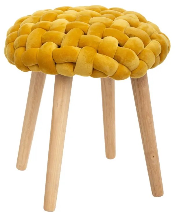 Taburet JJA Cosy galben