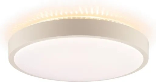 Brilliant - Plafonieră LED SOLISTRA LED/18W/230V Ø 34,5 cm bej