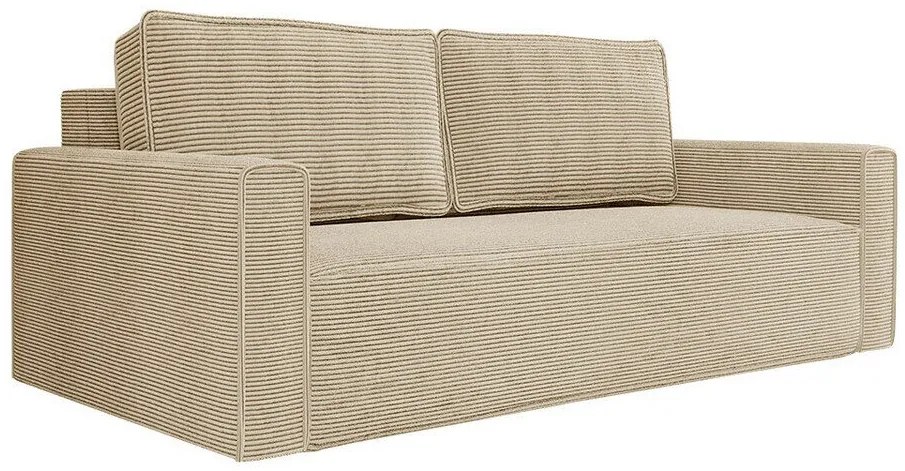 Canapea extensibilă Stamford 105Cutie de pat, 90x216x92cm, 71 kg, Picioare: Plastic