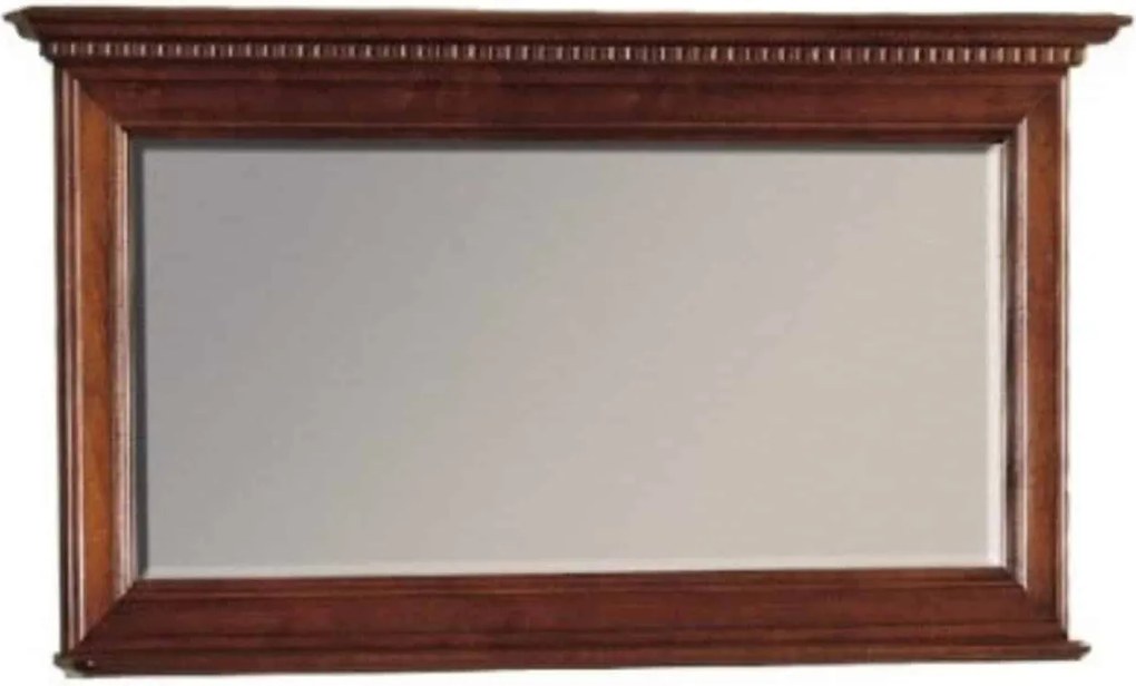Oglindă lemn masiv nuc Ravino 81 x 161 cm