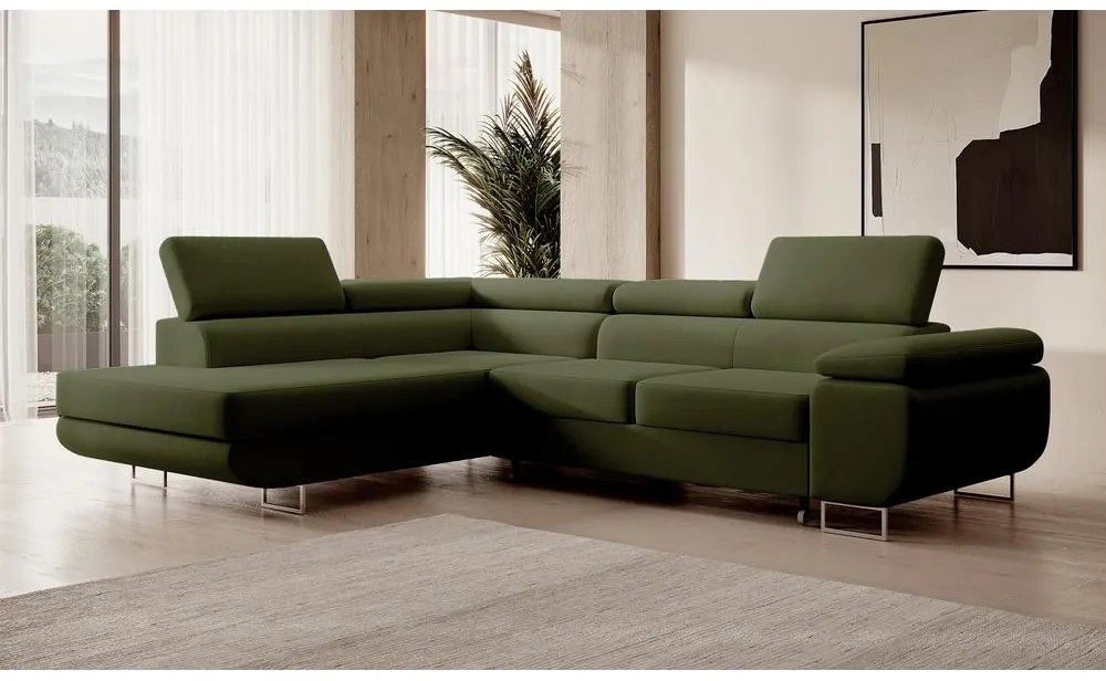 Colțar Stiletto (S) (verde + argintiu). 1099714