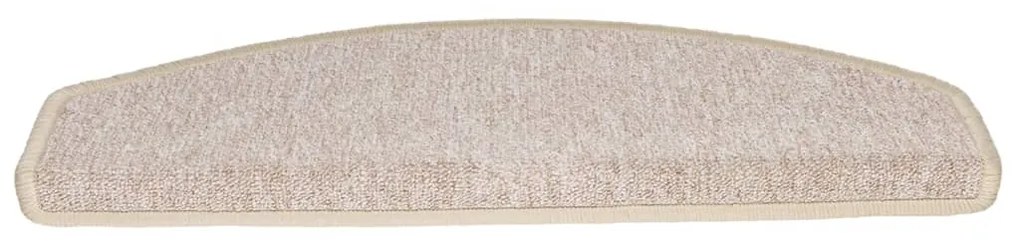 Covorase de scara, 10 buc., gri taupe, 65x28 cm 10, Gri taupe, 65 x 24 x 4 cm