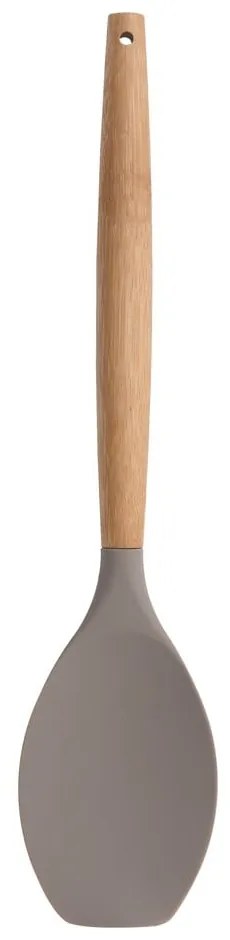 Spatulă din silicon Sabichi Cone, gri