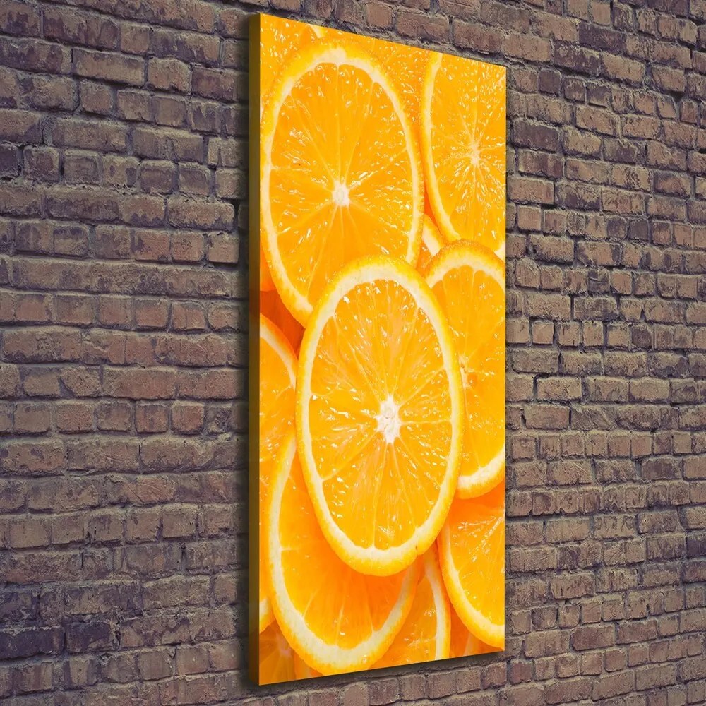 Tablou pe pânză canvas Felii de portocale