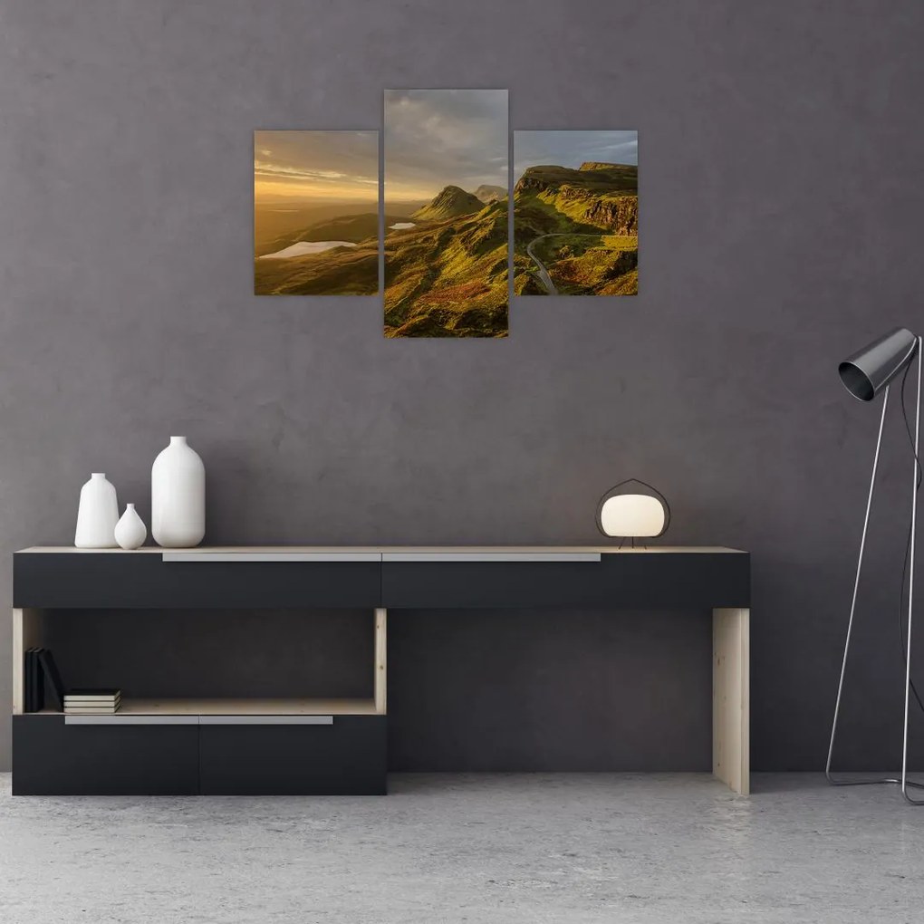 Tablou cu munți (90x60 cm)