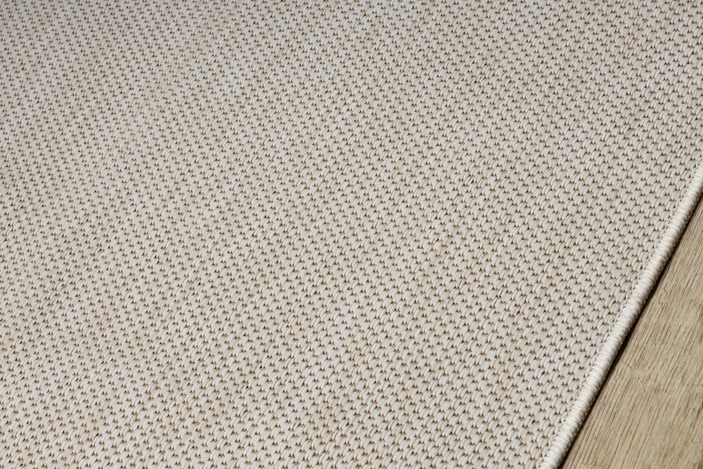 Covor, traversa SISAL SION A5165A Melanj țesute plate ecru / cremă