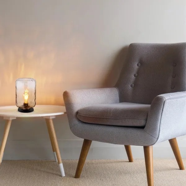 Lampă de masă Globo 16046TA DARINA 1xE27/60W/230V maro