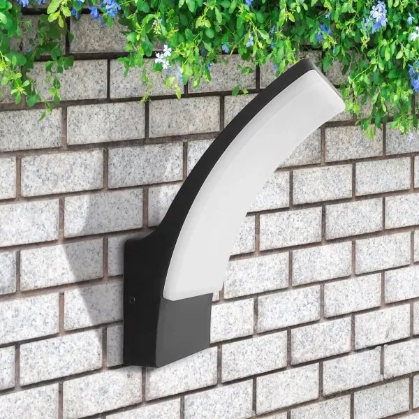 Aplică LED de exterior AMY LED/12W/230V IP44 negru