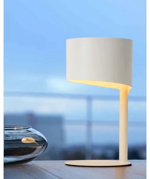 Lampă de masă Lucide 45504/01/31 KNULLE 1xE14/40W/230V alb