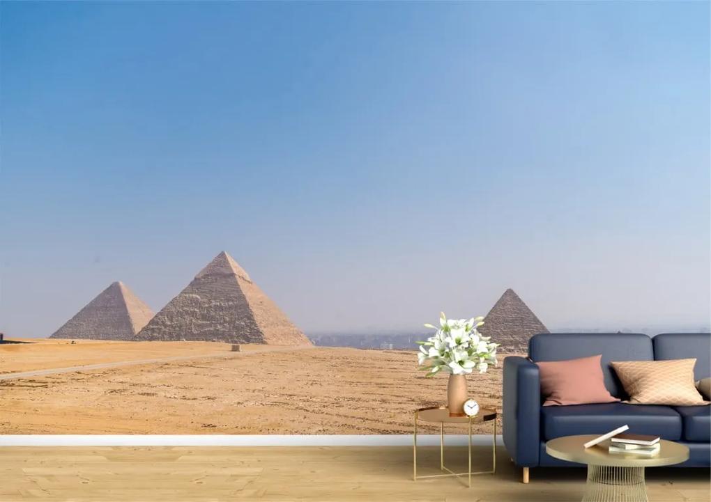 Tapet Premium Canvas - Piramidele din Egipt