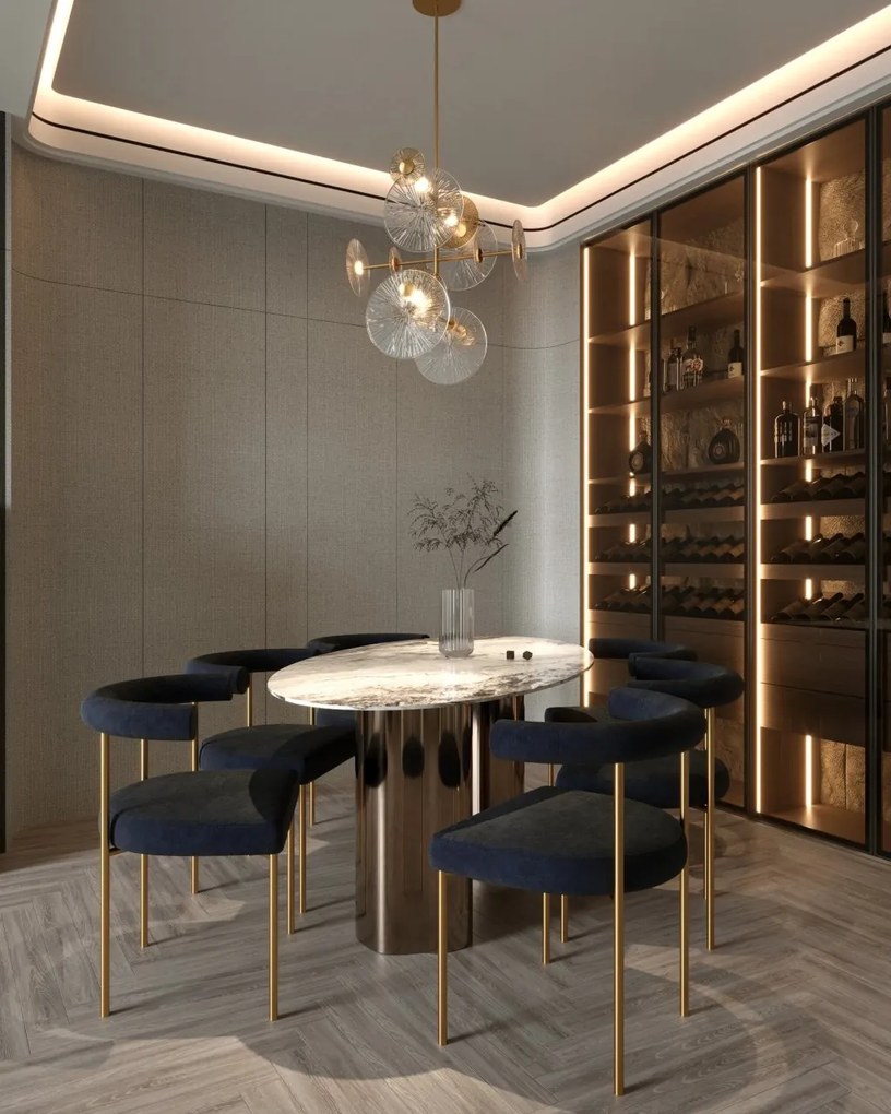 Lustra LED design modern decorativ Allure