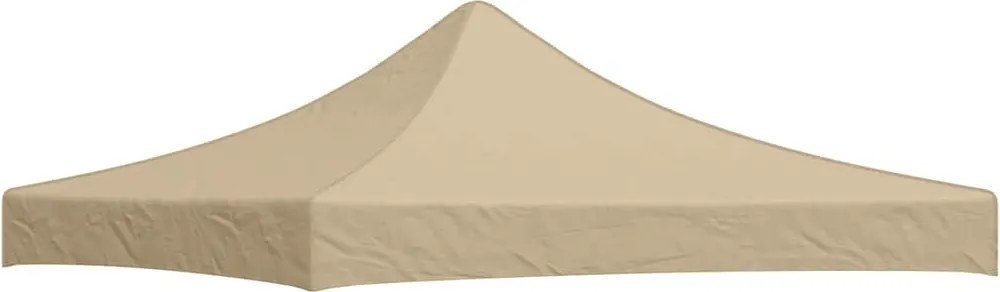 vidaXL Acoperiș pentru cort de petrecere, bej, 3 x 3 m, 270 g/m²