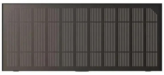 Proiector LED solar cu senzor de mișcare LED/3,7V 3000mAh 4000K IP65 negru