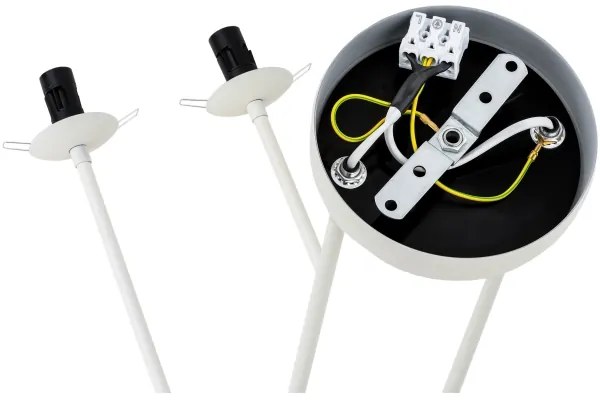 Lustră pe tijă Argon 1841 ABSOS 4xE14/7W/230V alb