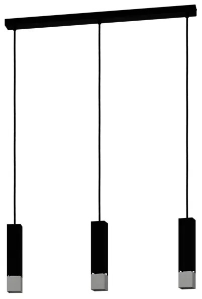 Lustră LED pe cablu BUTRANO 3xGU10/4,5W/230V Eglo 99698