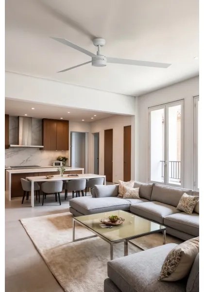 Ventilator LED dimabil FARO 34292-1TW CRUISER LED/20W/230V 2700/4000/6500K + telecomandă