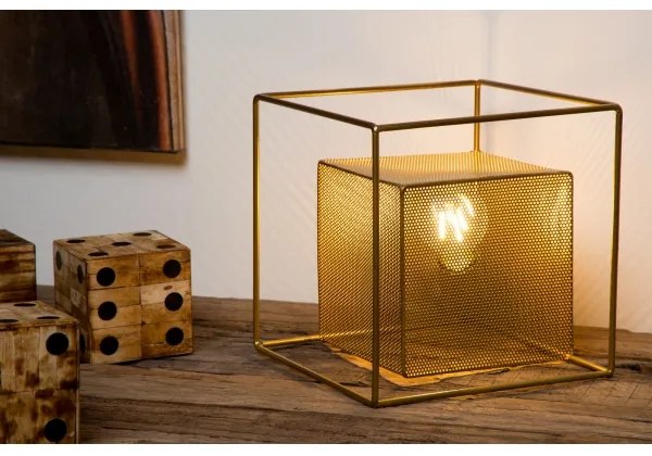 Lampă de masă EXTRAVAGANZA MORRIS 1xE27/40W/230V alamă Lucide 78591/01/02