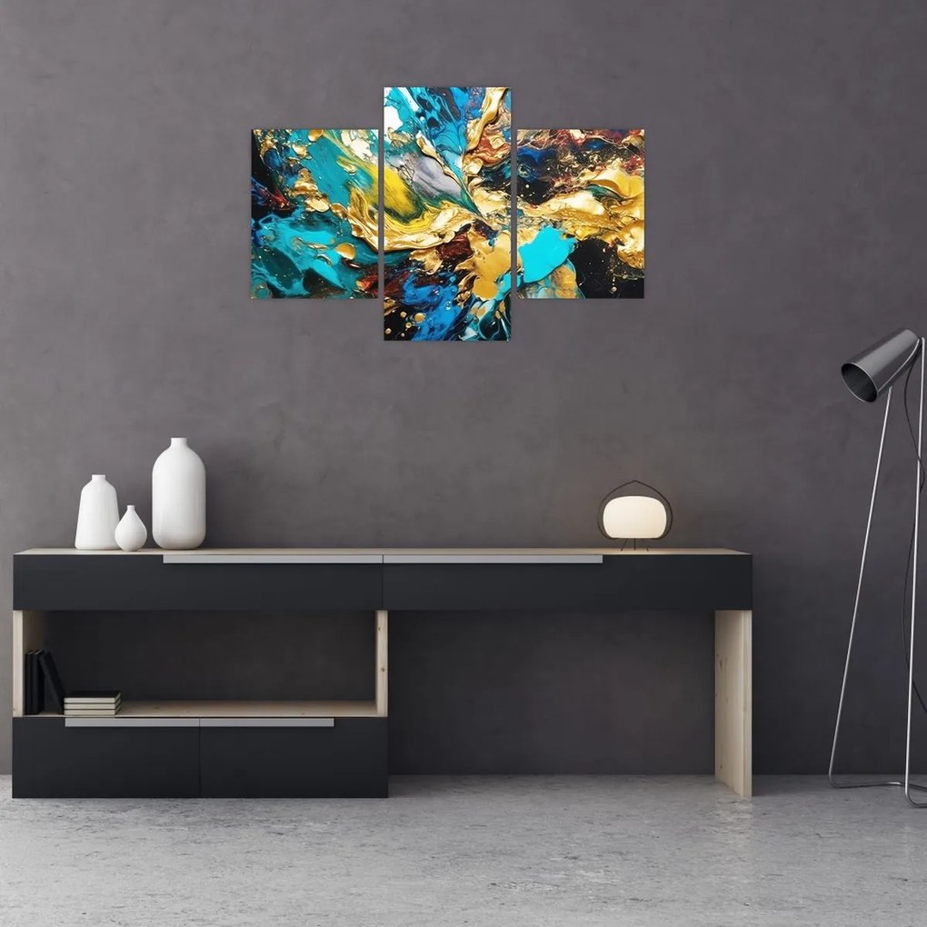 Tablou - Pictură în ulei texturată (90x60 cm)