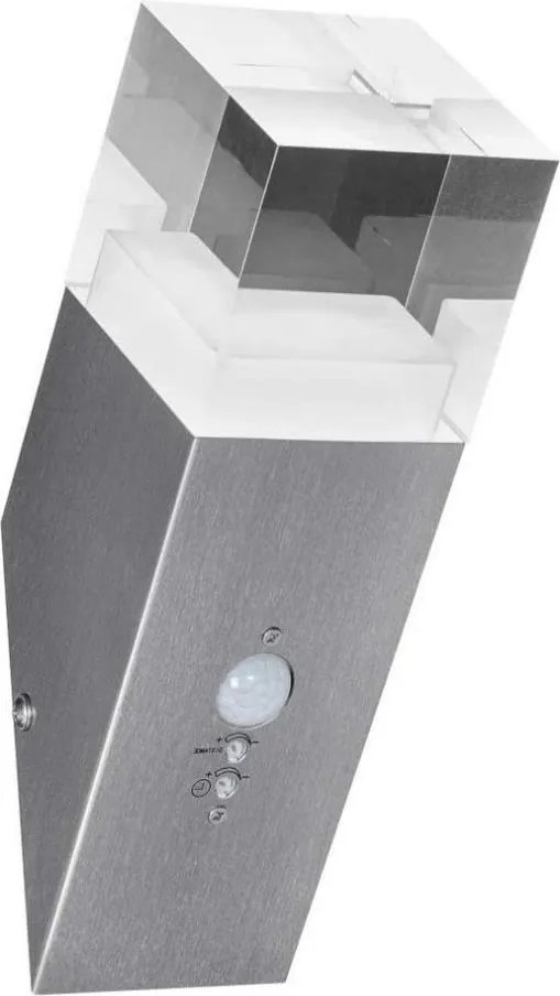 Ledvance - Aplică LED de exterior CRYSTAL cu senzor, 5W/230V, IP44