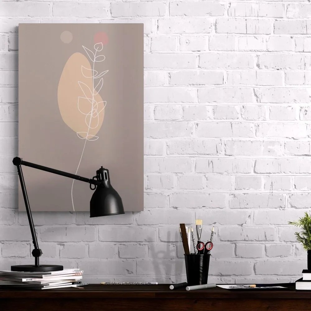 Tablou frunză minimalistă No3