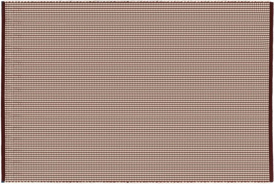 Covor burgundy/în culoare naturală țesut manual din lână 200x300 cm Talo – noo.ma