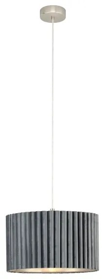 Lustră pe cablu TAMARESCO 1xE27/40W/230V gri Eglo 39774