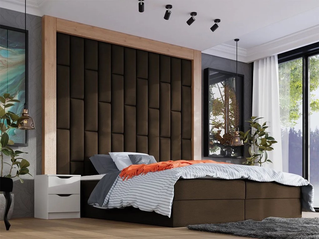 Panou tapitat pentru perete Pag 80x20