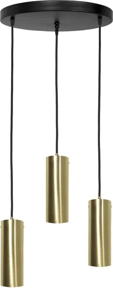 Lustra cu 3 pendule din alama personalizabila Venere