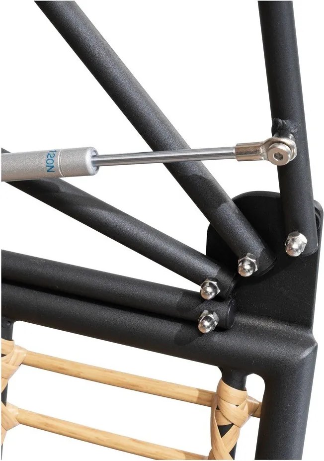 Fotoliu de grădină bej din metal Paros – Garden Pleasure