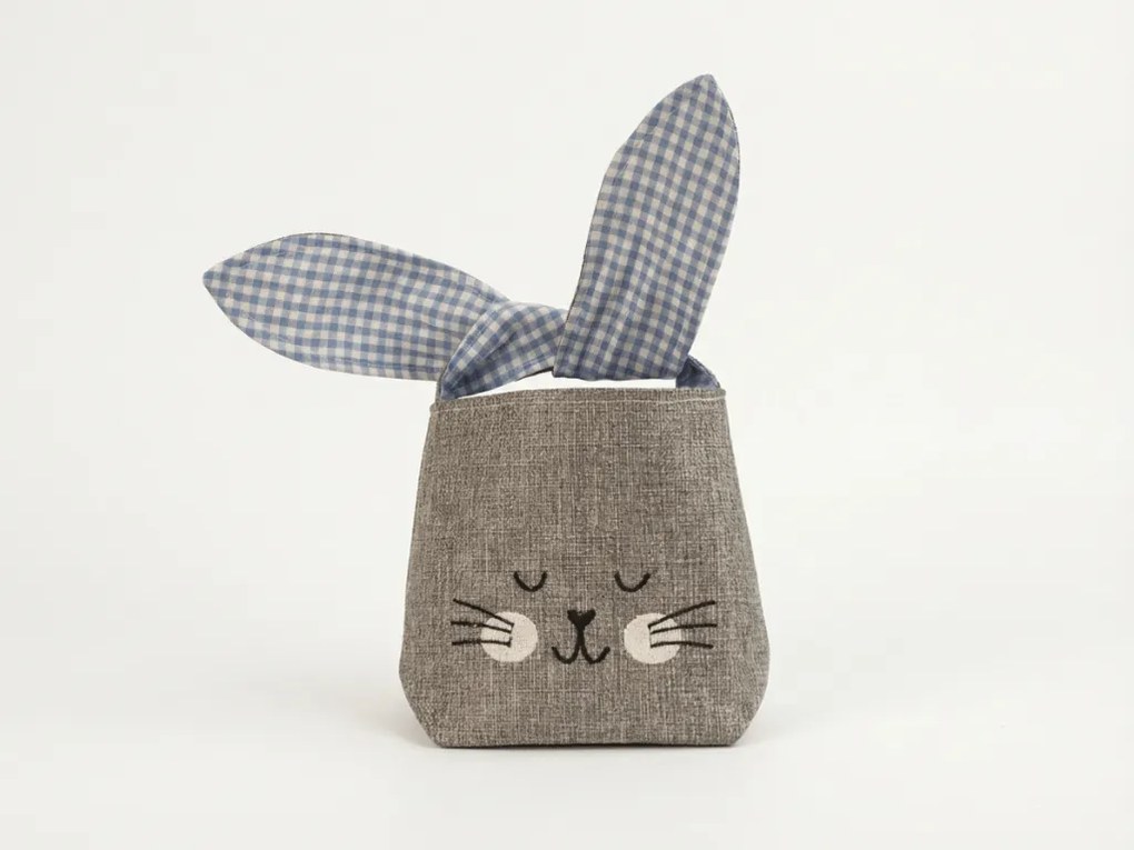 Sac din material NATURO sub forma de iepure, 14x14 cm - mai multe variante Culoare: Roz