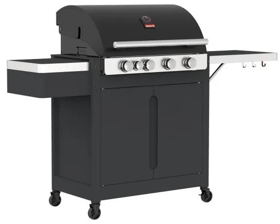 Barbecook BC-GAS-2038 Stella 4311 grătar pe gaz cu depozitare, arzător lateral cu infraroșu, 174x59x119cm