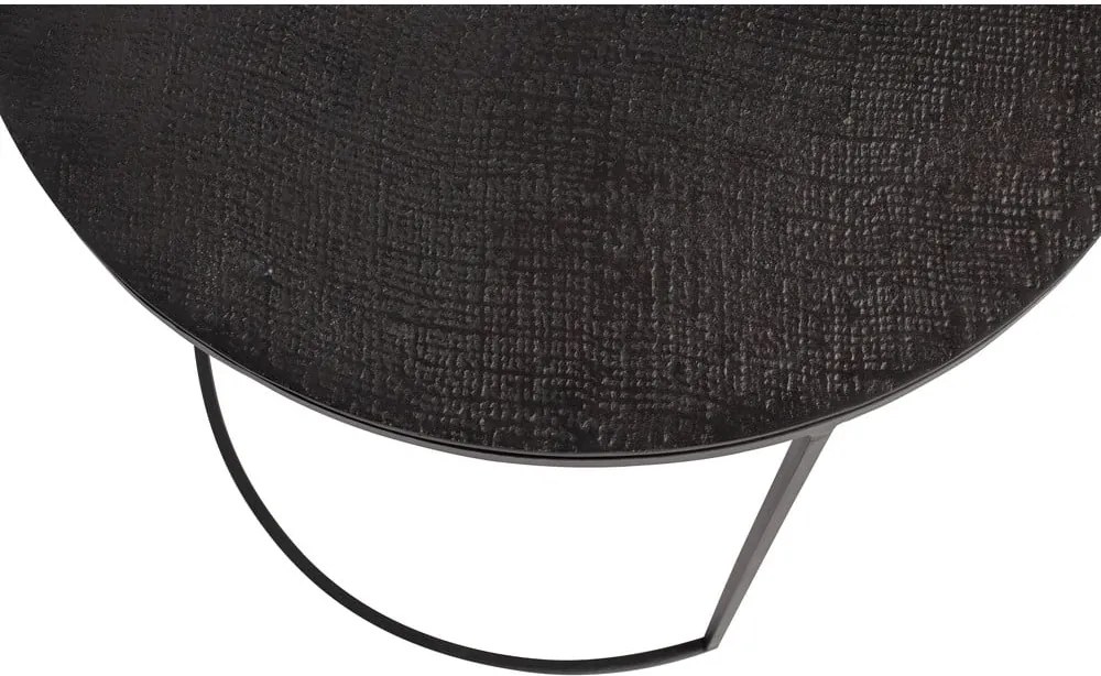 Set 2 măsuțe auxiliare WOOOD Fara, ø 55 cm