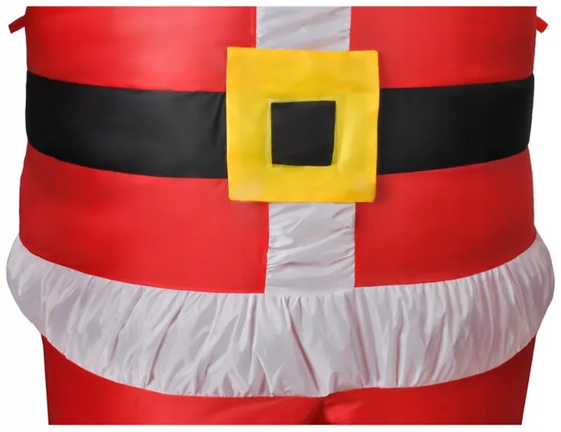 Decoraţiuni de Crăciun gonflabil Moş Crăciun cu iluminare LED 180 cm