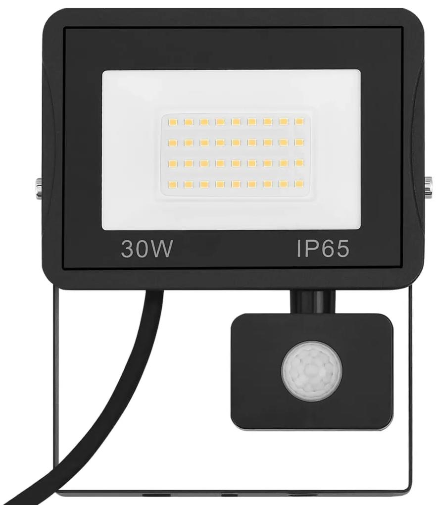 Proiector LED cu senzor, 30 W, alb rece 1, Alb rece, 30 w, 1