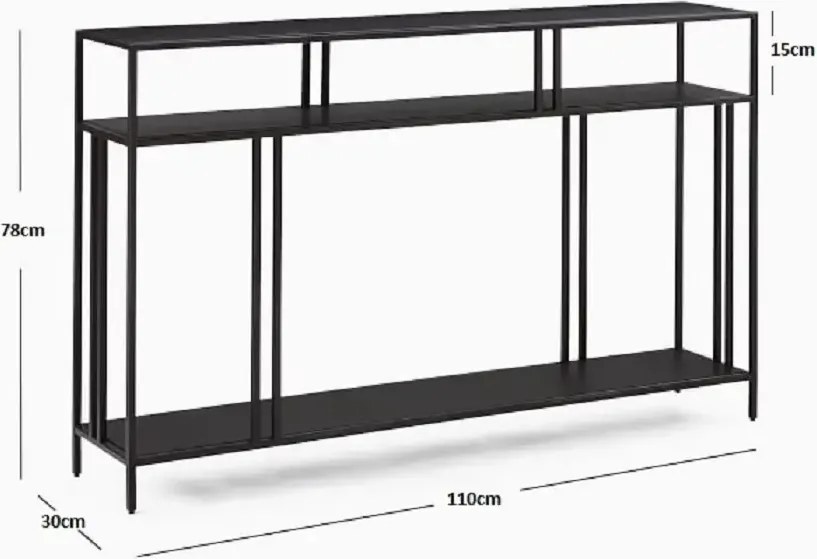Consola Deco seria D-710, homs,110x30x78 cm ,0012