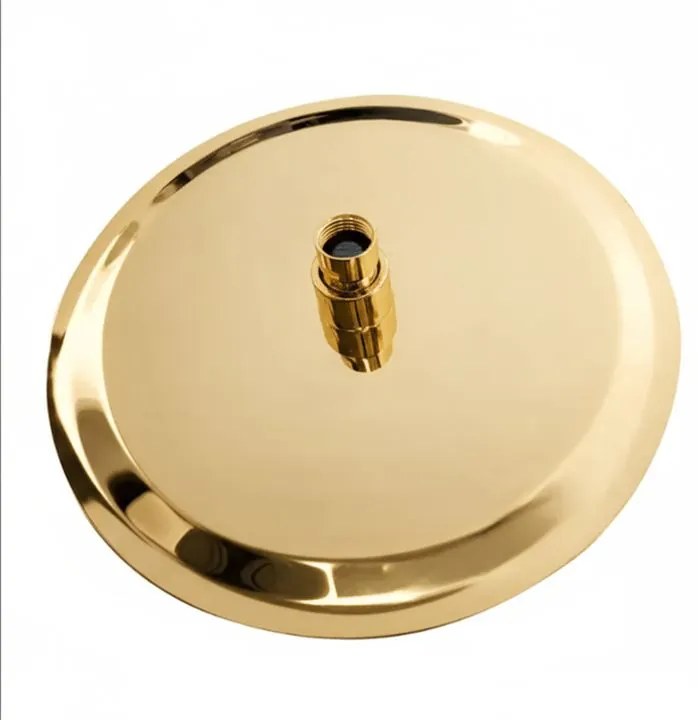 Cap de dus Rea auriu 25cm