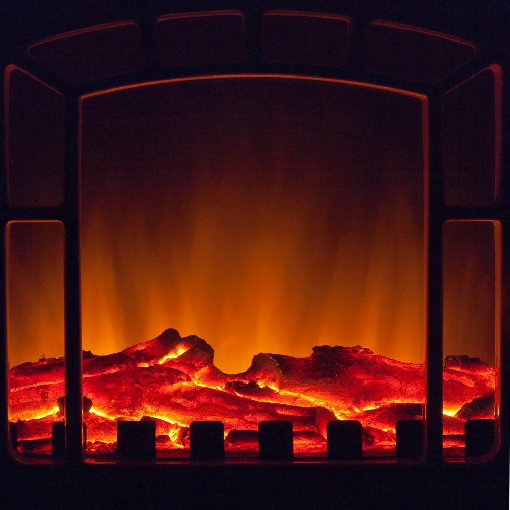 Deuba Semineu electric cu incalzire 2000W - alb