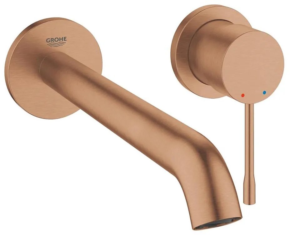 GROHE 19967DL1 - Baterie pentru lavoar ESSENCE, montaj pe 2 găuri, 230 mm, finisaj bronz