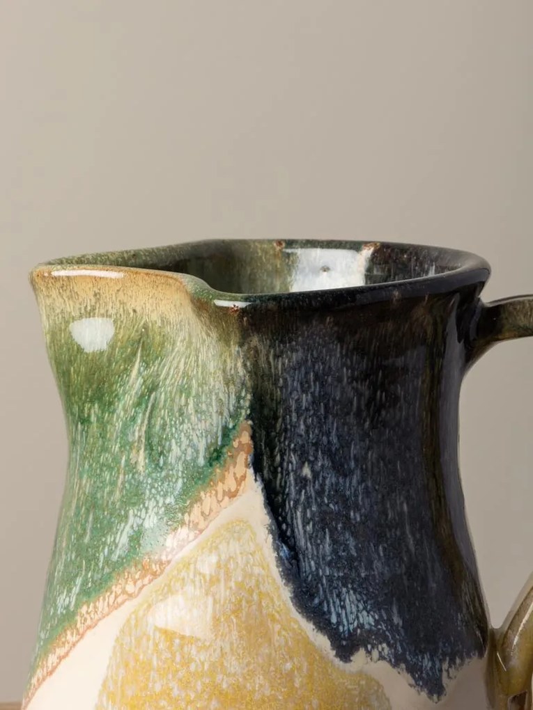 Carafa multicolora, din ceramica, 1.5L, Intense