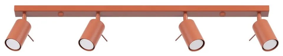 Spot cărămiziu 6x81 cm Etna – Sollux