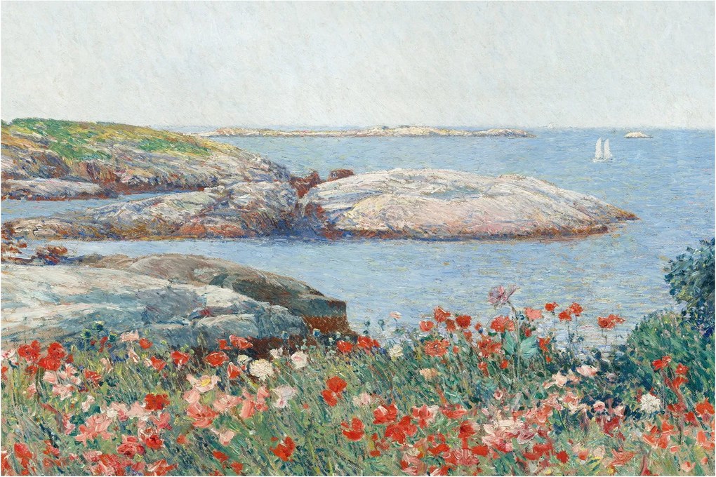 Tablou - Childe Hassam, Poppies, Isles of Shoals, reproducere (90x60 cm)