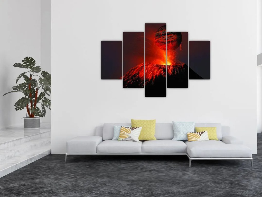 Tablou cu vulcan (150x105 cm)
