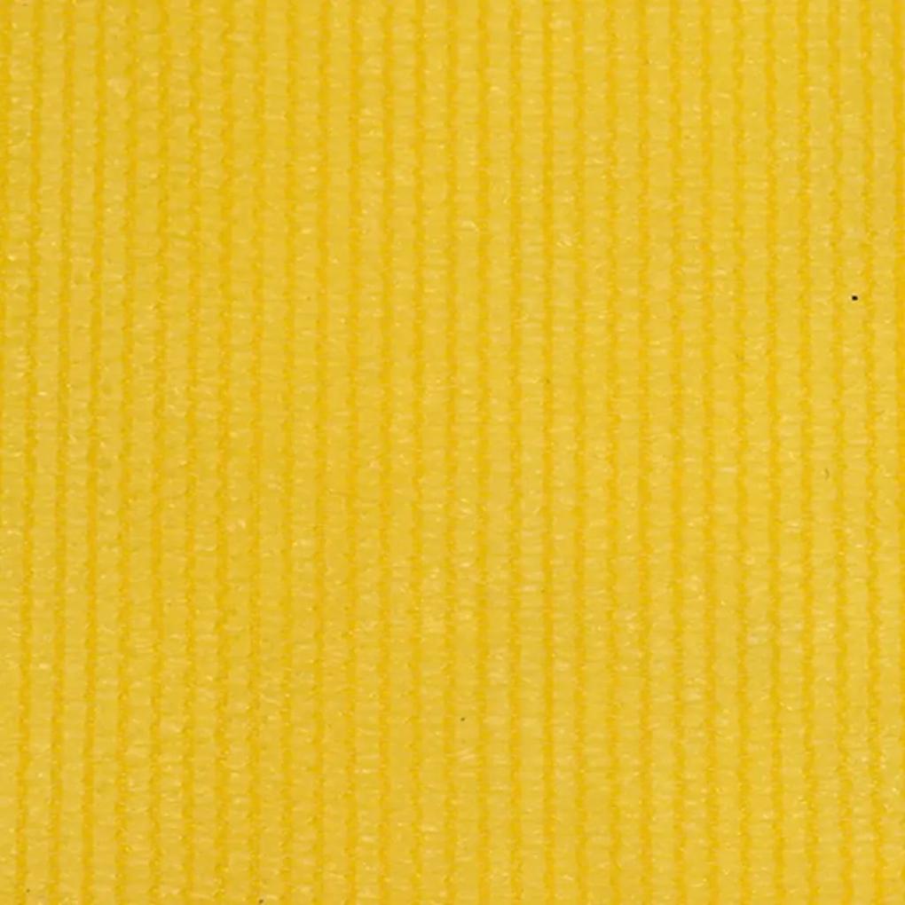 Jaluzea tip rulou de exterior, galben, 80x140 cm, HDPE Galben, 80 x 140 cm