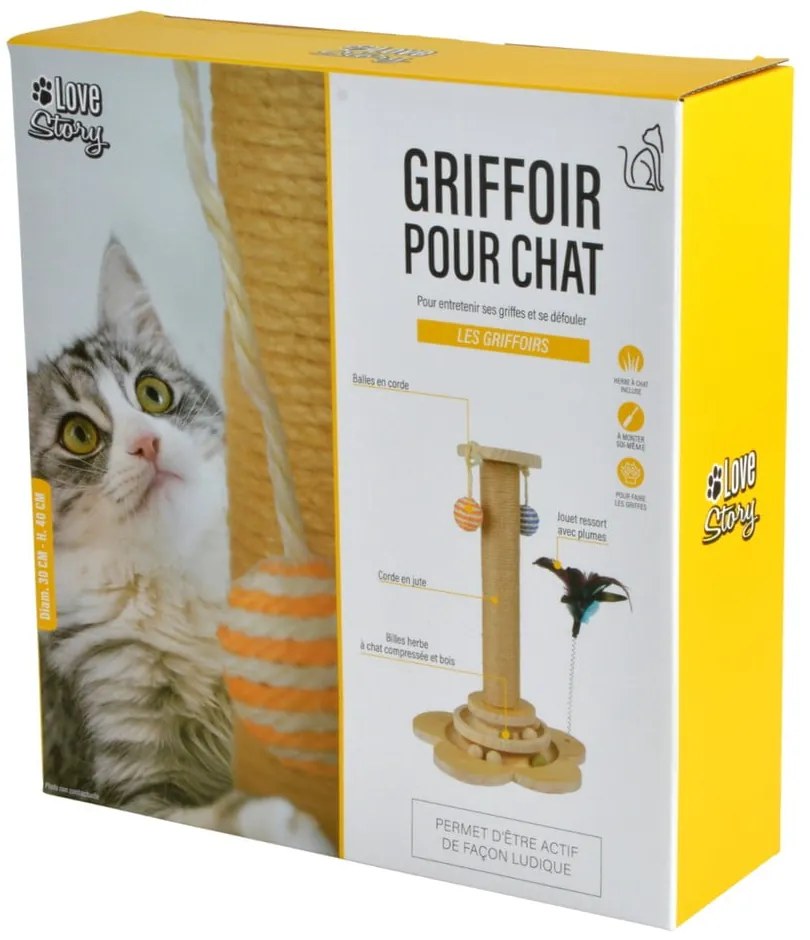 Ansamblu de joacă pentru pisici – Love Story