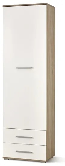 Dulap cu rafturi Vida REG-1 (Stejar sonoma + Alb). 796268