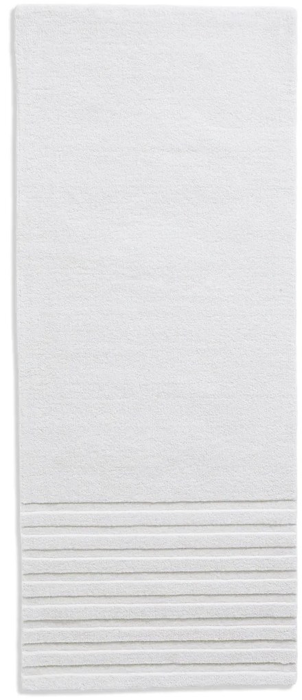 Covor Kyoto alb, mai multe dimensiuni - Woud Dimensiuni: 200 x 80 cm