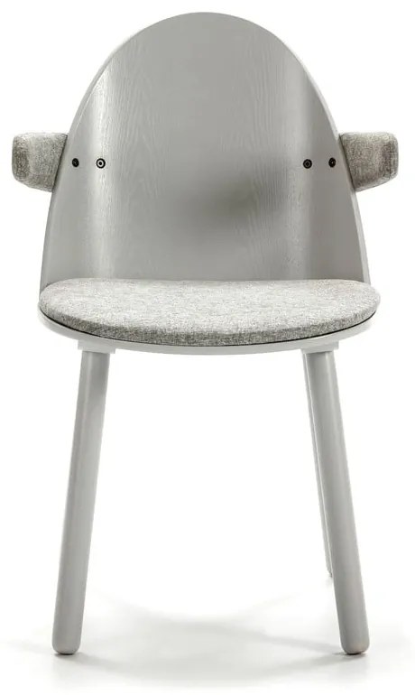 Scaun cu cotiere Teulat Uma, gri
