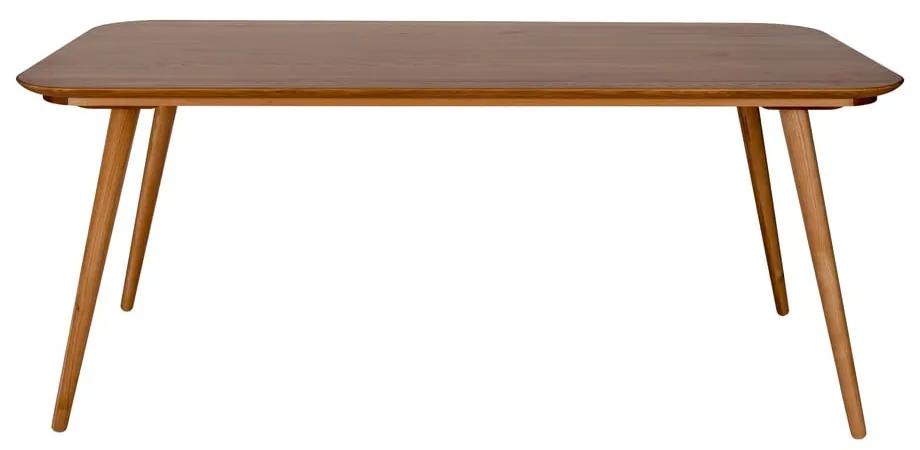 Masă dining din lemn de frasin Ragaba Contrast, 180 x 90 cm