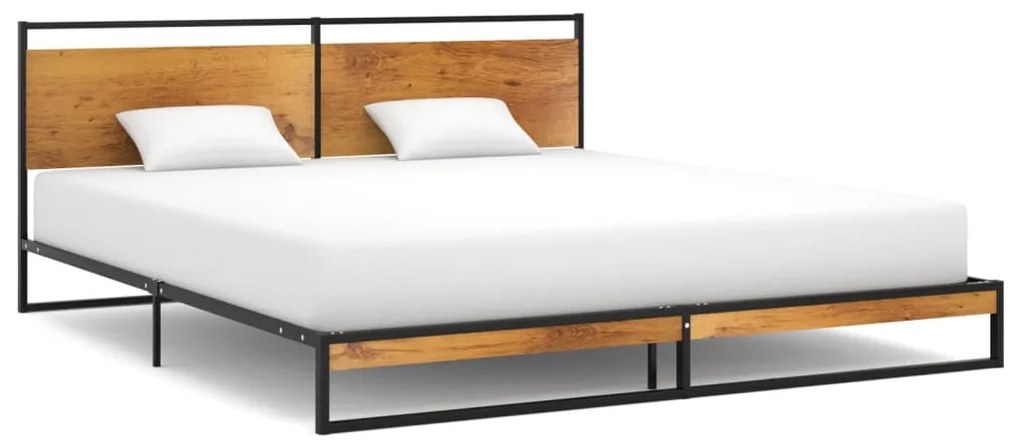 324867 vidaXL Cadru de pat, 180 x 200 cm, metal