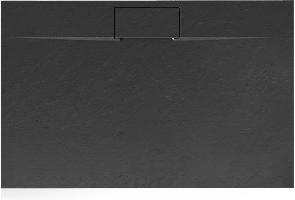 Cadita de dus Bazalt long 90x120 cm negru